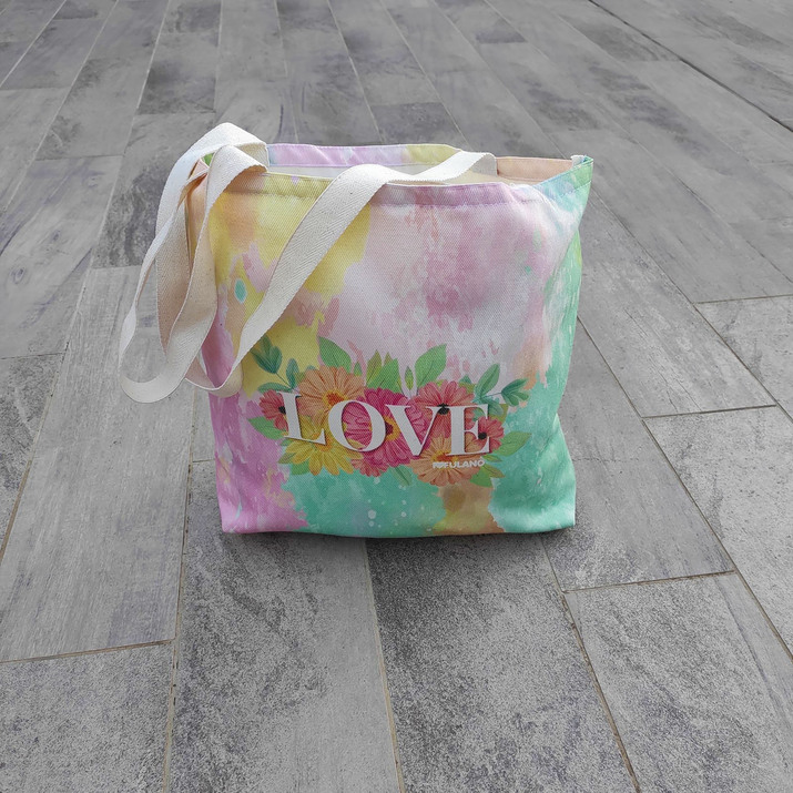 BOLSA TOTE BAG PLEGABLE - LOVE